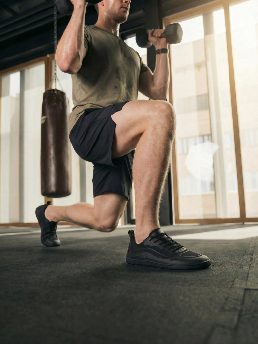 Sneakers barefoot BE LENKA Velocity - Negru [6]