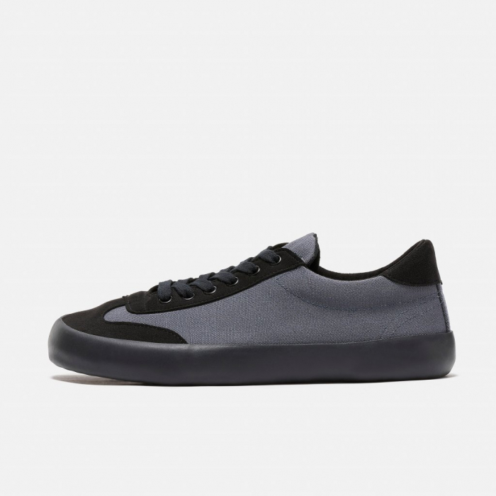 Sneakers barefoot BOHEMPIA FELIX - Gri închis / Negru (regular) [7]