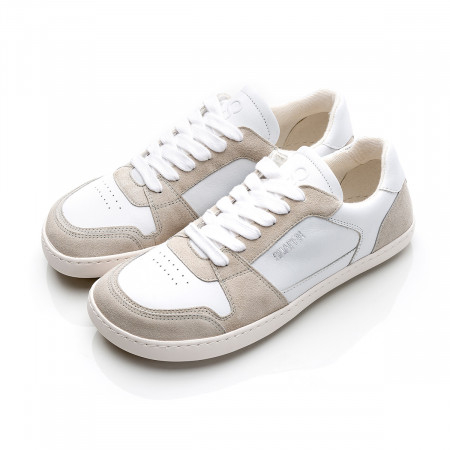 Sneakers barefoot SHAPEN RE:WIND – Alb & gri [3]