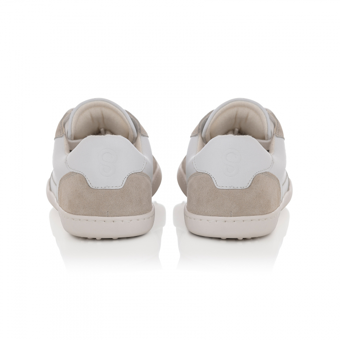 Sneakers barefoot SHAPEN RE:WIND – Alb & gri [9]