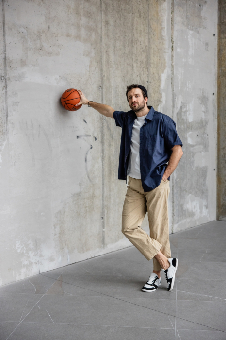 Sneakers barefoot SHAPEN Re:Wind - Alb / Negru [11]