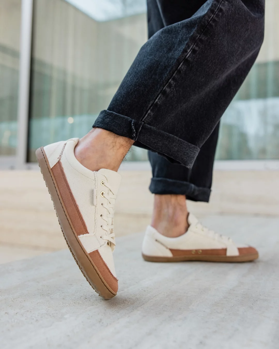 Sneakers barefoot SHAPEN Vibin - Bej [13]