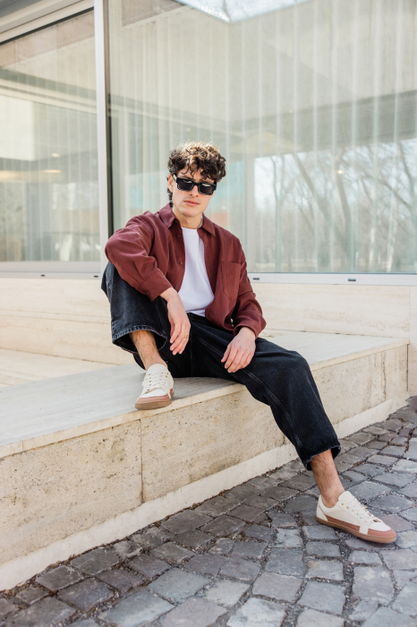 Sneakers barefoot SHAPEN Vibin - Bej [10]
