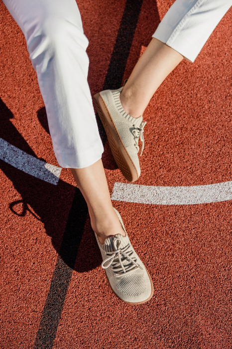 Sneakers barefoot SHAPEN Weavin Vegan - Bej [6]