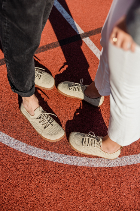 Sneakers barefoot SHAPEN Weavin Vegan - Bej [2]