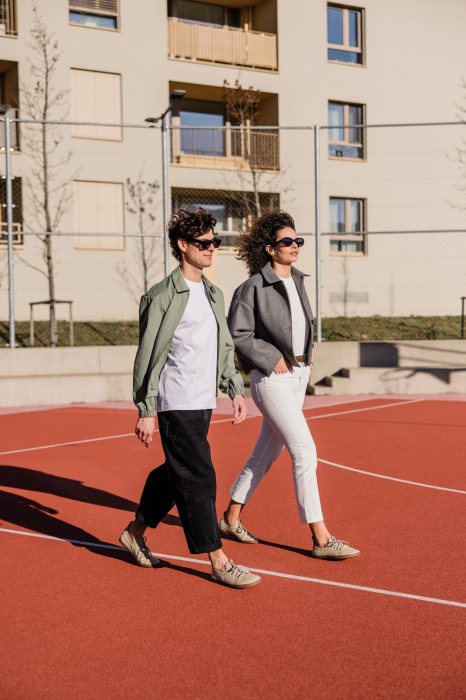 Sneakers barefoot SHAPEN Weavin Vegan - Bej [9]