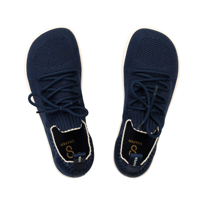 Sneakers barefoot SHAPEN Weavin Vegan - Indigo [5]