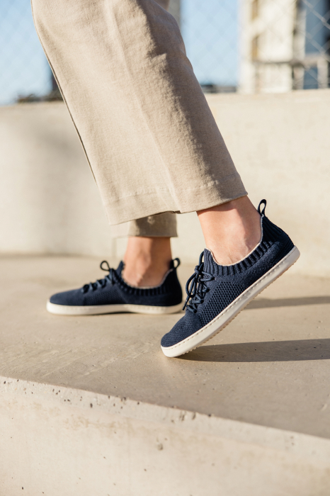 Sneakers barefoot SHAPEN Weavin Vegan - Indigo [15]