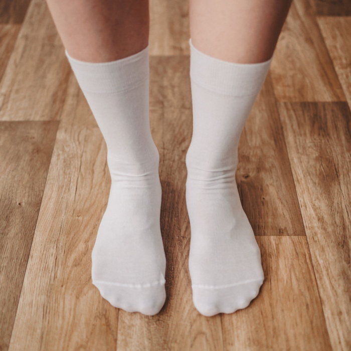 Șosete barefoot BE LENKA Crew Essentials - Alb [2]