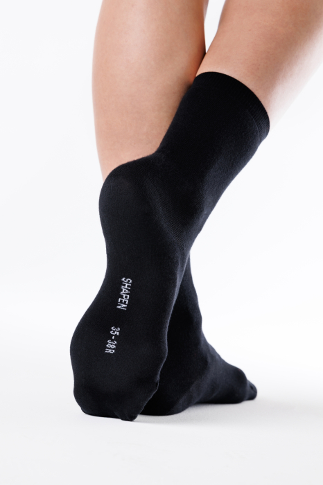 Șosete barefoot SHAPEN Smooth - Negru [5]