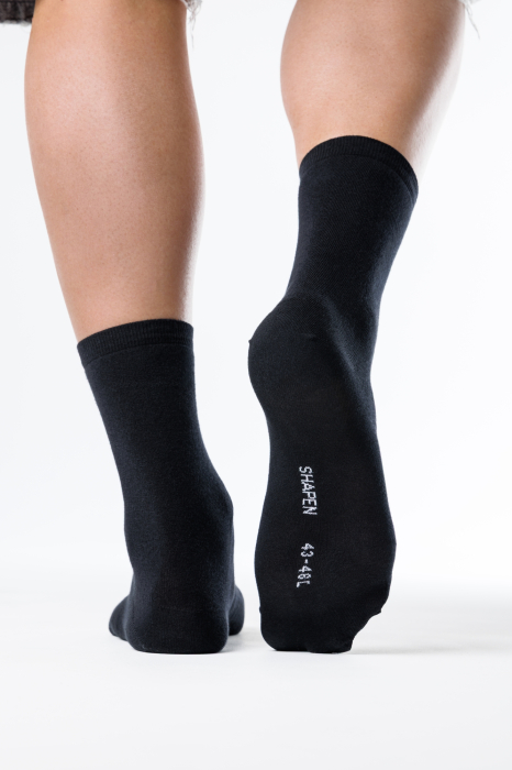 Șosete barefoot SHAPEN Smooth - Negru [3]