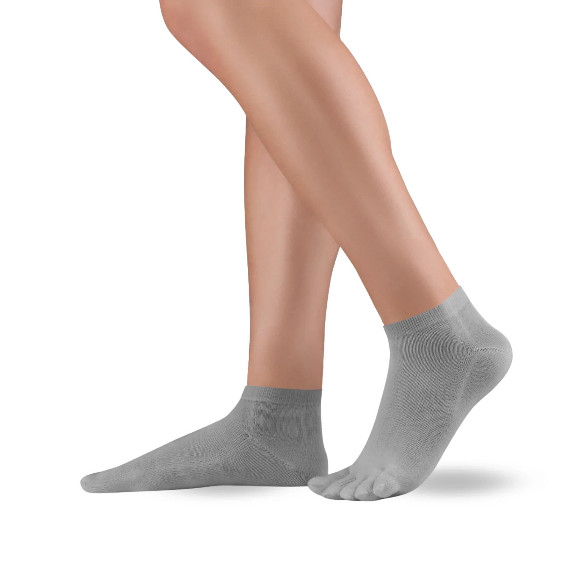 Șosete cu degete KNITIDO Dr. Foot Silver Protect Sneaker - Gri [2]
