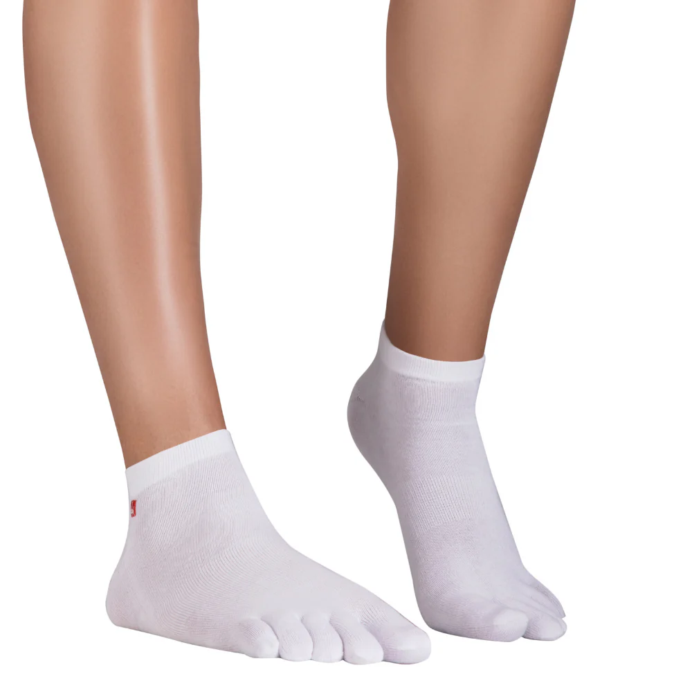 Șosete cu degete KNITIDO Track & Trail Ultralite Fresh Sports - Alb [2]