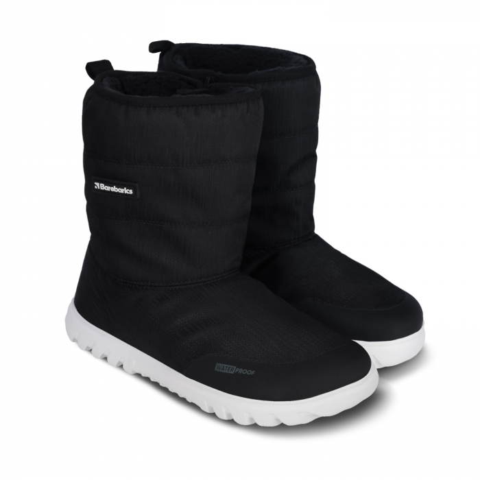 Ghete barefoot iarnă BAREBARICS PolarStride - Negru [4]