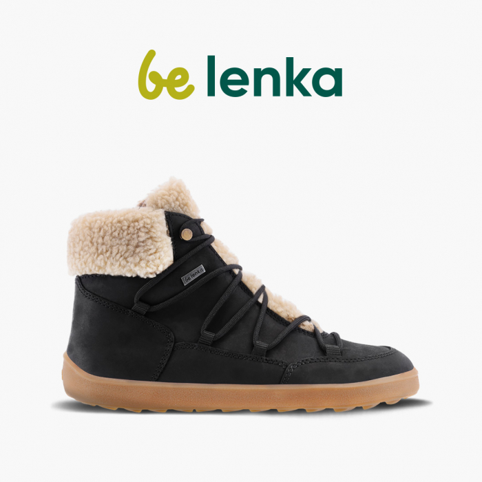 BE LENKA Ghete barefoot iarnă BLISS - Negru [16]