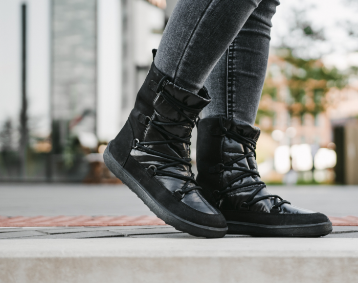 Ghete barefoot iarnă BE LENKA SNOWFOX Women - Negru [11]