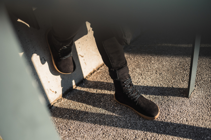 Ghete barefoot iarnǎ BE LENKA Winter 3.0 - Negru mat [6]