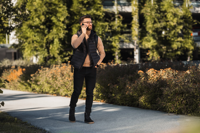 Ghete barefoot iarnǎ BE LENKA Winter 3.0 - Negru mat [9]