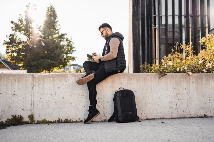 Ghete barefoot iarnǎ BE LENKA Winter 3.0 - Negru mat [10]