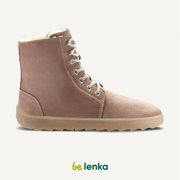 Ghete barefoot iarnă BE LENKA WINTER 3.0 - Maro [3]