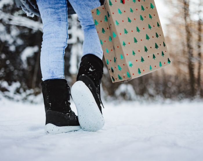 Ghete barefoot iarna copii BE LENKA SNOWFOX KIDS 2.0 - Negru [2]