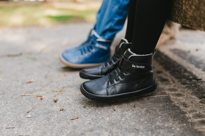 Ghete barefoot iarnă copii BE LENKA WINTER KIDS - Negru [8]