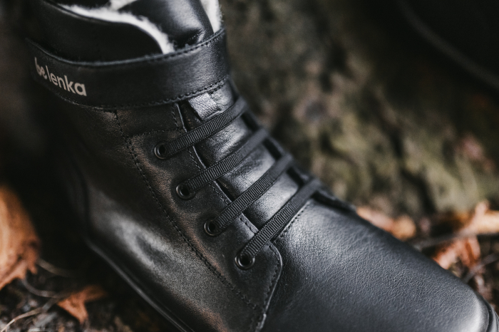 Ghete barefoot iarnă copii BE LENKA WINTER KIDS - Negru [6]