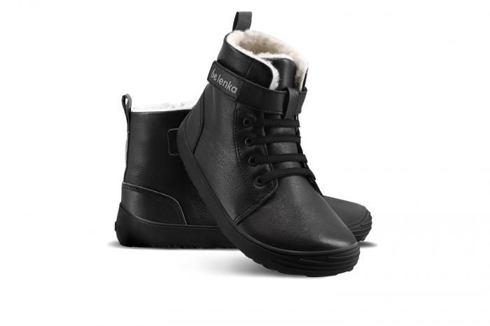 Ghete barefoot iarnă copii BE LENKA WINTER KIDS - Negru [3]