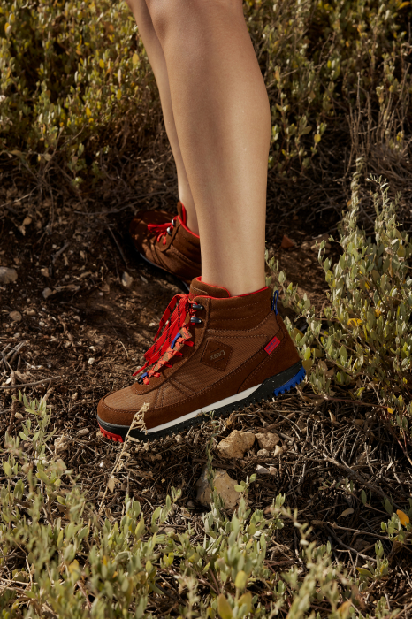 Ghete barefoot drumeție impermeabile XERO SHOES RIDGEWAY Femei – Maro [6]