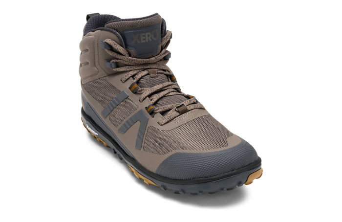 Ghete barefoot drumeție XERO SHOES SCRAMBLER MID II Bărbați – Maro & gri [7]