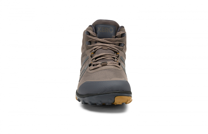 Ghete barefoot drumeție XERO SHOES SCRAMBLER MID II Bărbați – Maro & gri [11]