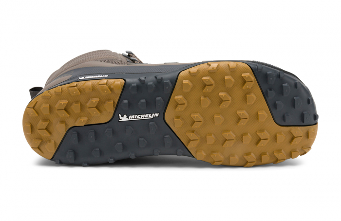 Ghete barefoot drumeție XERO SHOES SCRAMBLER MID II Bărbați – Maro & gri [15]