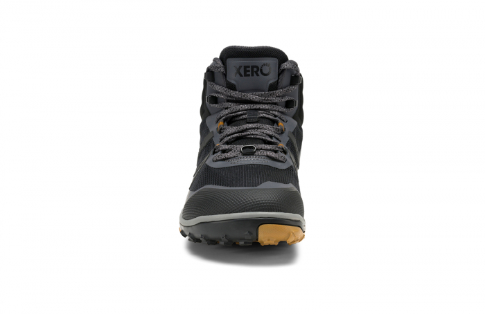 Ghete barefoot drumeție XERO SHOES SCRAMBLER MID II Bărbați – Negru & gri [9]