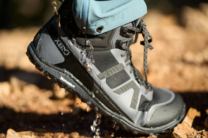 Ghete barefoot drumeție bărbați XERO SHOES Scrambler MID II WP – Negru [2]