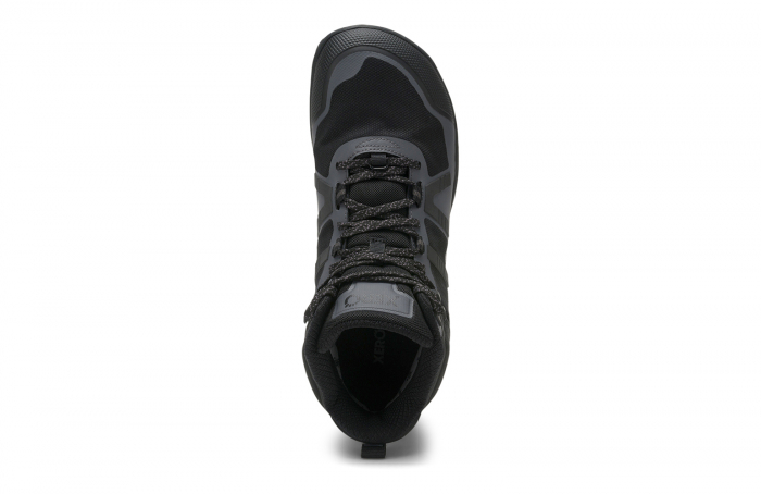 Ghete barefoot drumeție bărbați XERO SHOES Scrambler MID II WP – Negru [5]