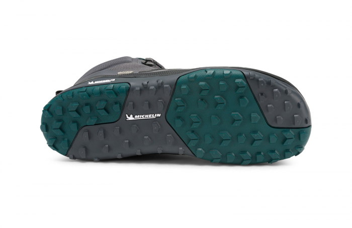 Ghete barefoot drumeție femei XERO SHOES Scrambler MID II WP – Gri [16]