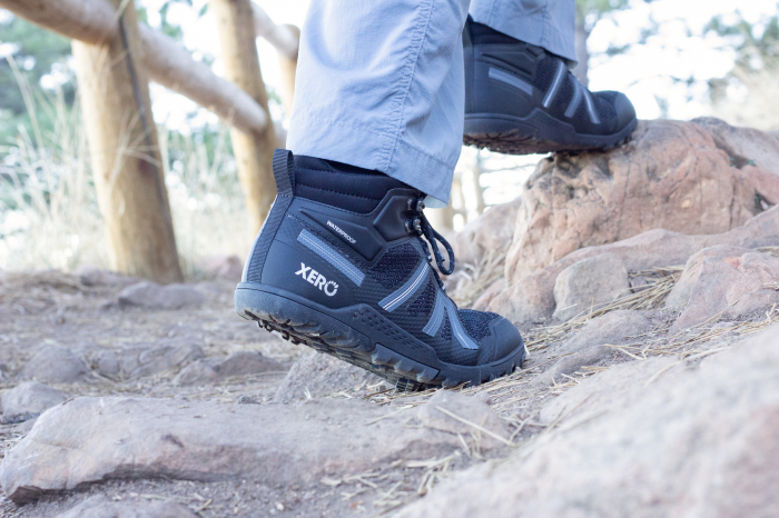 Ghete barefoot drumeție XERO SHOES XCURSION FUSION Bărbați – Negru [8]