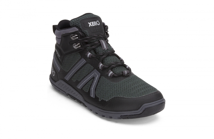 Ghete barefoot drumeție XERO SHOES XCURSION FUSION Femei – Verde închis & negru [7]