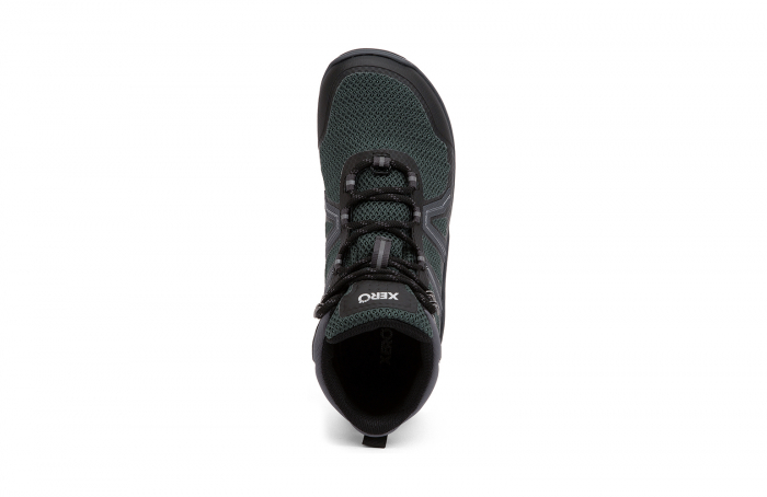 Ghete barefoot drumeție XERO SHOES XCURSION FUSION Femei – Verde închis & negru [5]