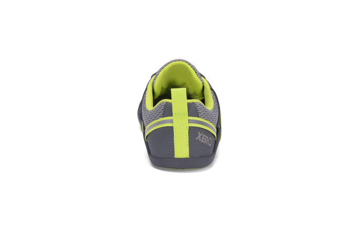 Pantofi sport barefoot copii XERO SHOES PRIO YOUTH – Gri & lime [5]