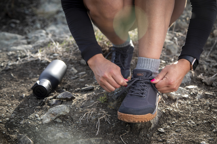 Pantofi barefoot XERO SHOES Ridgeway Mesh Low – Negru [6]