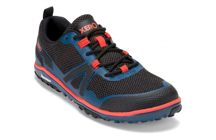 Pantofi sport barefoot XERO SHOES SCRAMBLER LOW Bărbați – Negru, albastru & portocaliu [5]