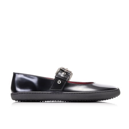 Femei - Balerini barefoot SHAPEN Mary Jane Coco - Negru