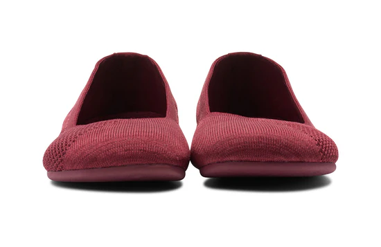Balerini barefoot XERO SHOES Phoenix Knit – Roșu [3]