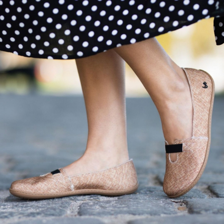 Balerini barefoot BE LENKA HARMONY - Maro deschis [1]
