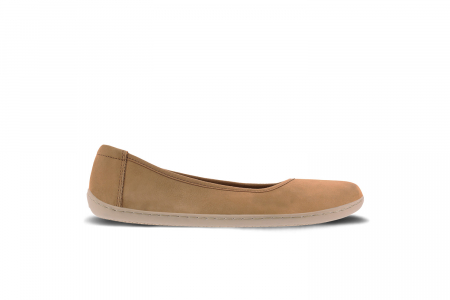 Women's summer barefoot shoes - Ballet Flats Be Lenka - Sophie - Toffee Brown