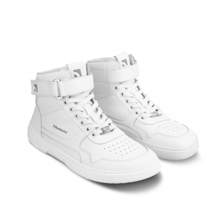 Sneakers barefoot BAREBARICS ZING High Top - Alb [4]