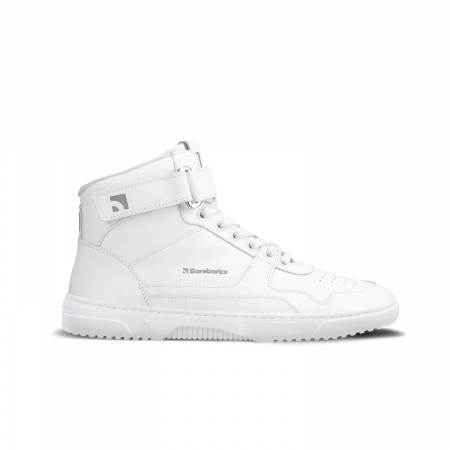 Reduceri - Sneakers barefoot BAREBARICS ZING High Top - Alb