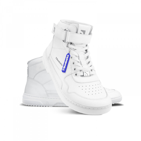 Sneakers barefoot BAREBARICS ZING High Top - Alb [2]