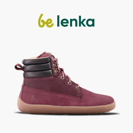 Barefoot Boots Be Lenka Nevada Neo - Burgundy [9]